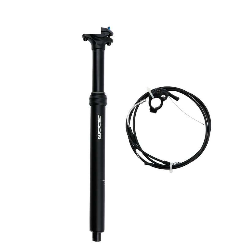 ZOOM Bicycle Wire-Controlled Hydraulic Lift Seat Tube Mountain Bike Seatpost, Size:31.6mm, Specifica