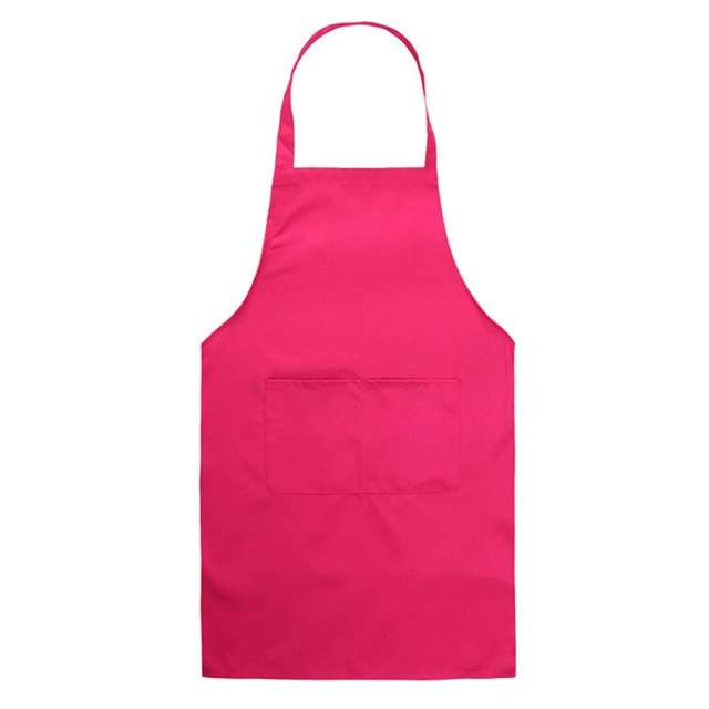 2PCS Kitchen Chef Aprons Cooking Baking Apron With Pockets(Orange)