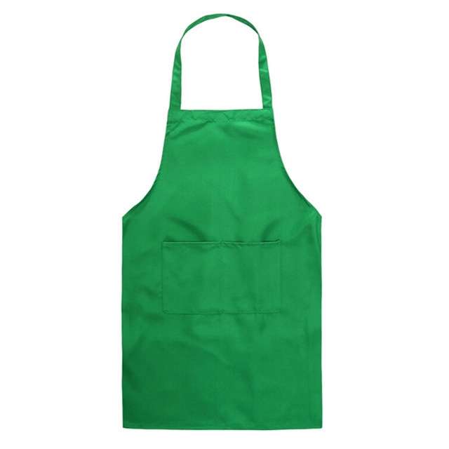 2PCS Kitchen Chef Aprons Cooking Baking Apron With Pockets(Orange)