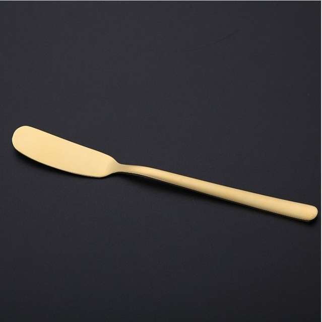 Stainless Steel Butter Knife(Black)