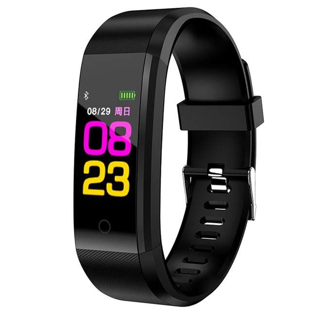 ID115 Plus Smart Bracelet Fitness Heart Rate Monitor Blood Pressure Pedometer Health Running Sports