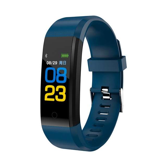 ID115 Plus Smart Bracelet Fitness Heart Rate Monitor Blood Pressure Pedometer Health Running Sports