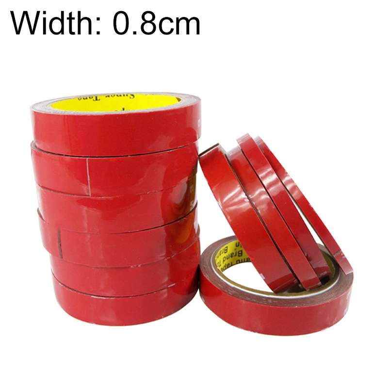 3M High Temperature Acrylic Foam Double Sided Tape Seamless Adhesive Tape Sticker(0.8cm)