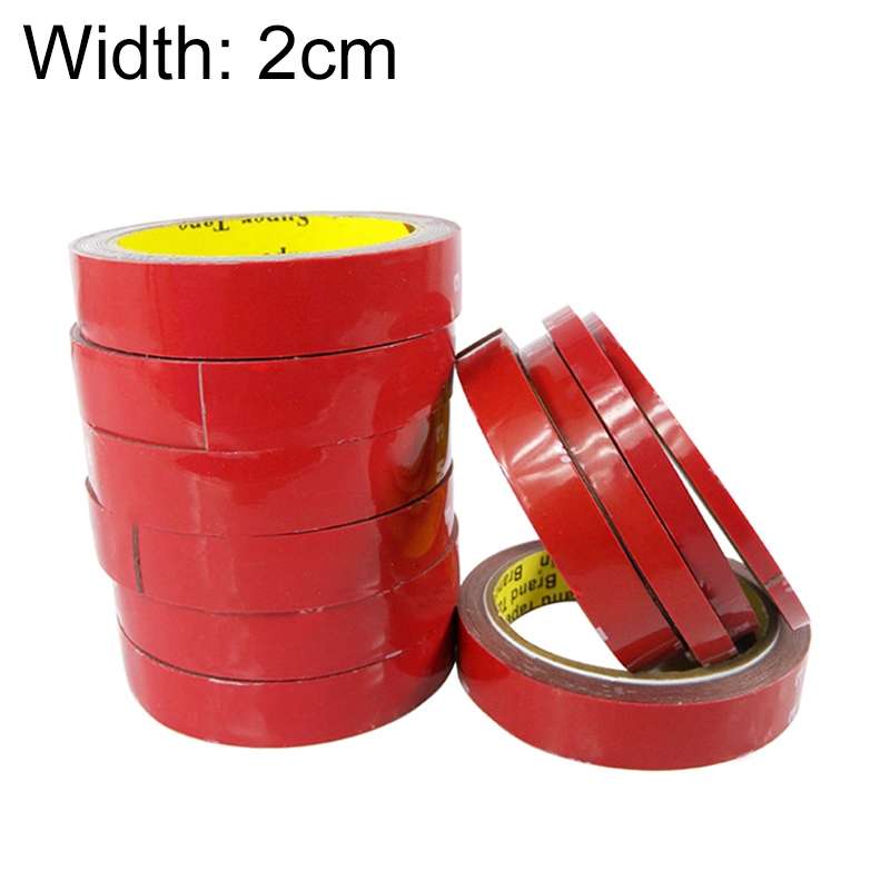 3M High Temperature Acrylic Foam Double Sided Tape Seamless Adhesive Tape Sticker(0.8cm)