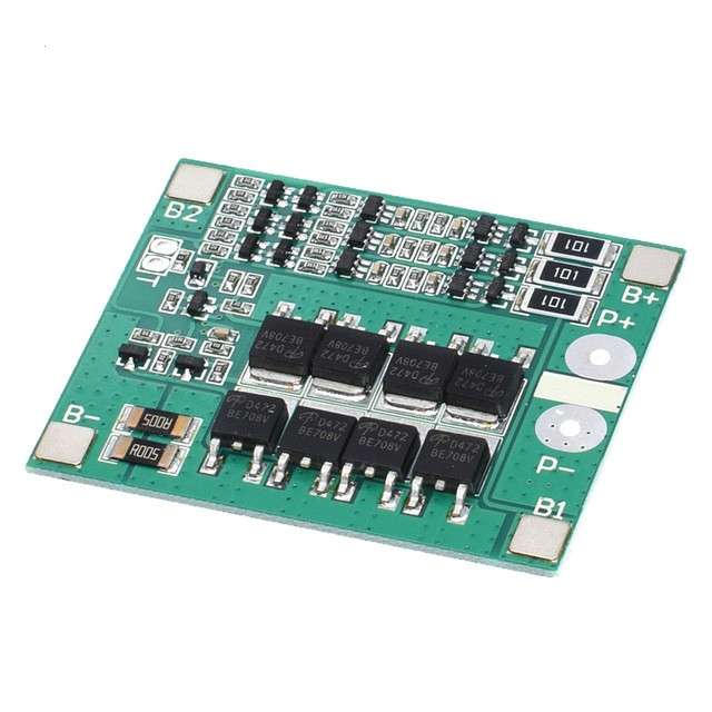 25A 11.1V-12.6V Over-Current Over-Charge Protection Board with Equalization for 18650 Lithium Batter