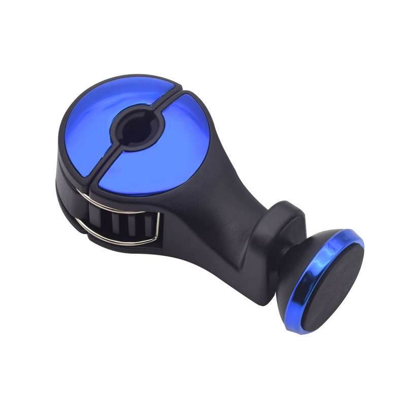 2 PCS Car Multifunctional Rear Headrest Mobile Phone Hook(Three Generation Magnetic Blue)