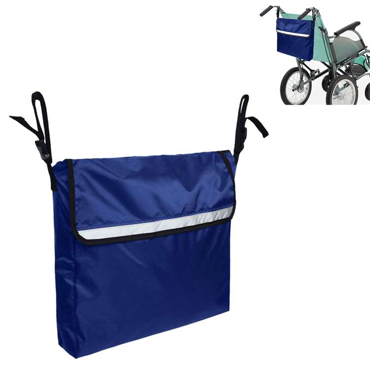 Storage Bag for Wheelchairs Disabled Car Storage Hanging Bag(Black)
