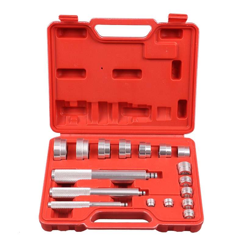 17 In 1 Small Aluminum Alloy Bearing Disassembly Tool Bearing Installation Extractor(Blue)