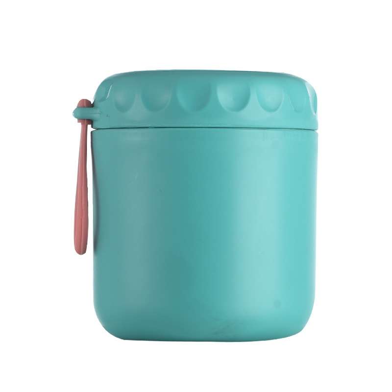 Stainless Steel Soup Cup Soup Pot Lunch Box Portable Thermos Cup(Red)