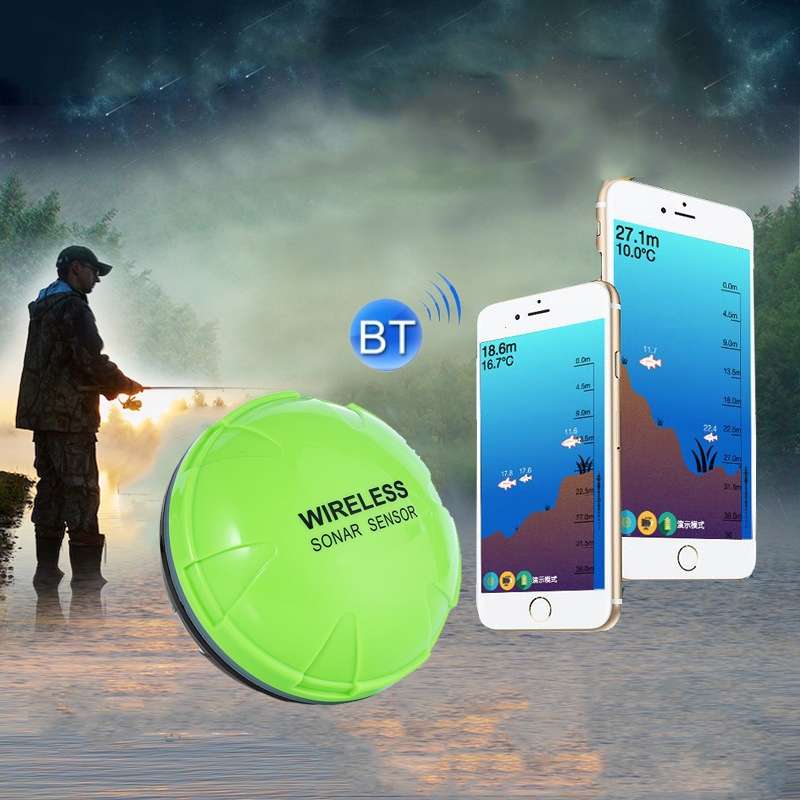 Fish Finder Wireless Mobile Phone Sonar Fish Finder APP Underwater Fish Finder Fishing Fishing Gear(