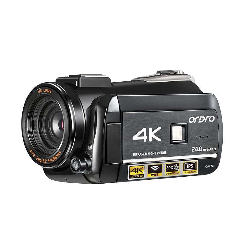 ORDRO AC3 3.1 inch IPS Screen 4K Full HD 13MP Night Vision WiFi Live Camcorder DV Digital Camera, St