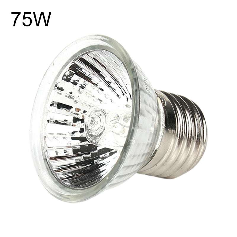 UVA+UVB Full Spectrum Solar Reptile Lamp Lizard Light Turtle Basking Lamp, Specification: 75W