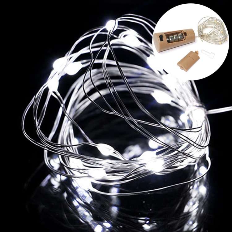 10 PCS LED Wine Bottle Cork Copper Wire String Light IP44 Waterproof Holiday Decoration Lamp, Style: