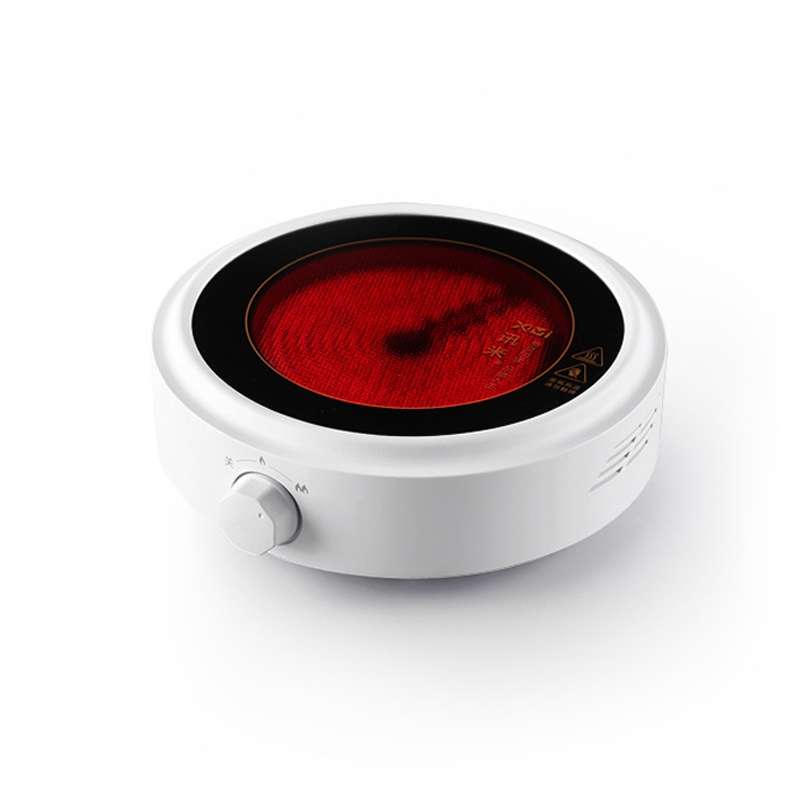 Mini Small Electrical Ceramic Stove Tea Cooker Induction Cooker, CN Plug(Black)