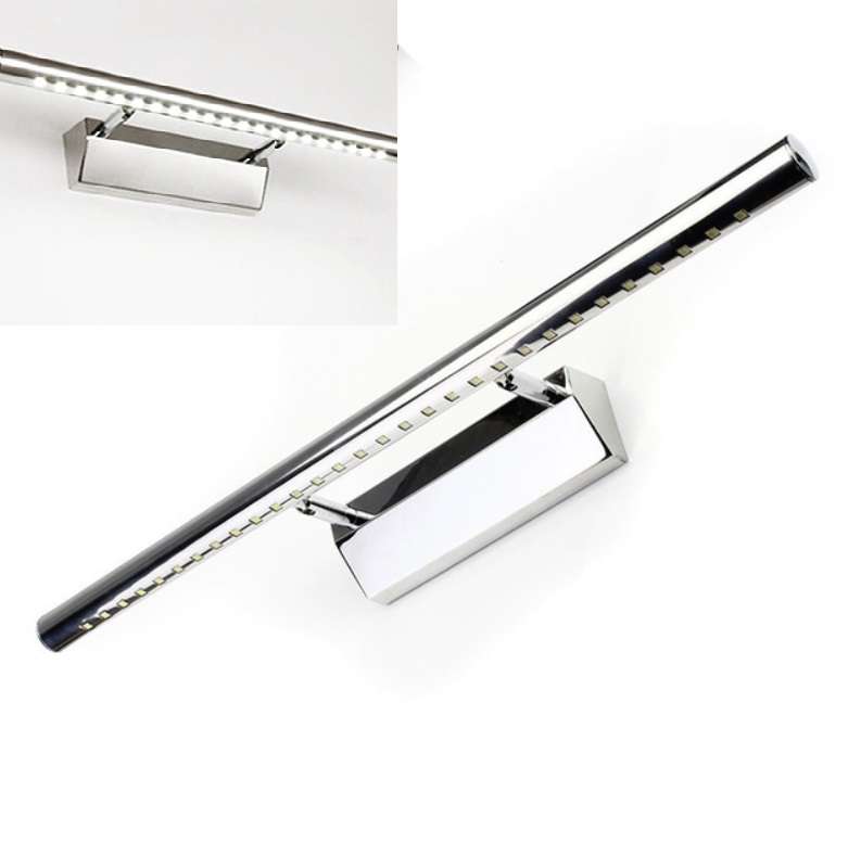 5W LED Wall Lamp Stainless Steel Bathroom Mirror Light, Model:40CM With Switch(Warm Light)