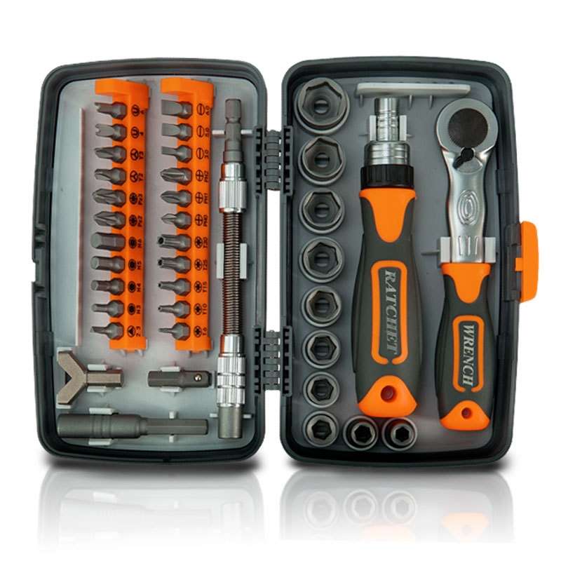 38 In 1 Labor-Saving Ratchet Multi-Purpose Screwdriver Set Household Hardware Tools Combination Scre