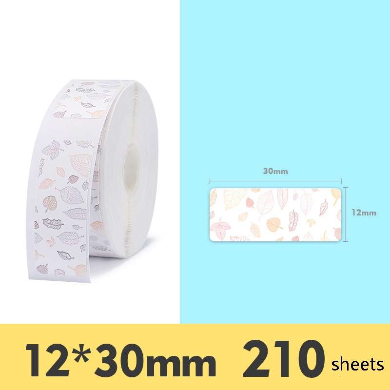 Thermal Label Paper Commodity Price Label Household Label Sticker for NIIMBOT D11(Cute Rabbit)