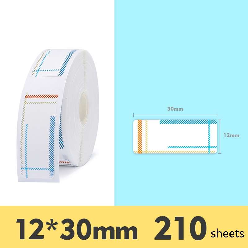 Thermal Label Paper Commodity Price Label Household Label Sticker for NIIMBOT D11(Cute Rabbit)