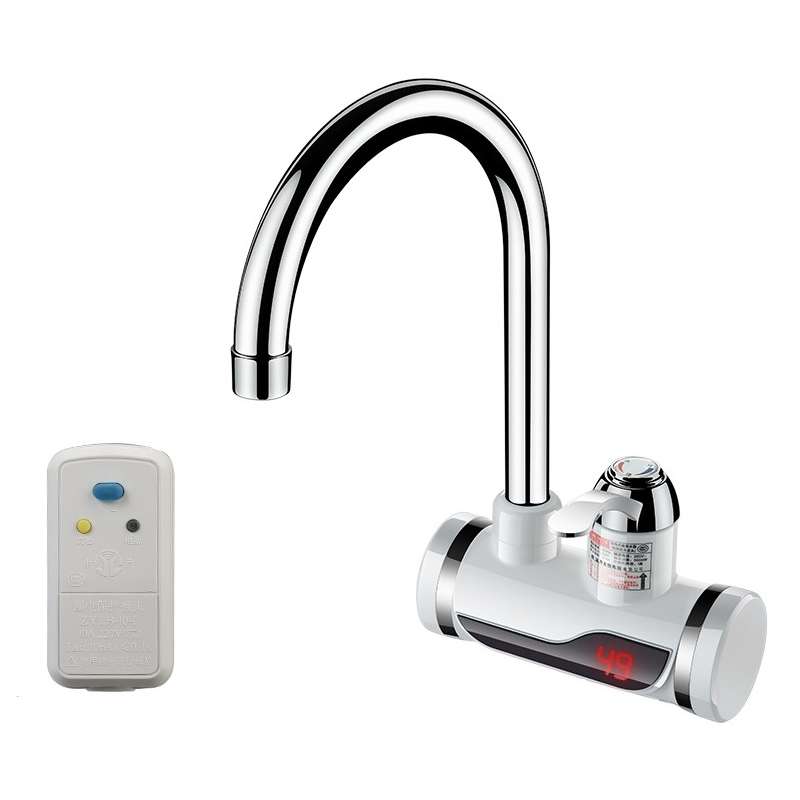 Kitchen Instant Electric Hot Water Faucet Hot & Cold Water Heater CN Plug Specification: Digital Lea