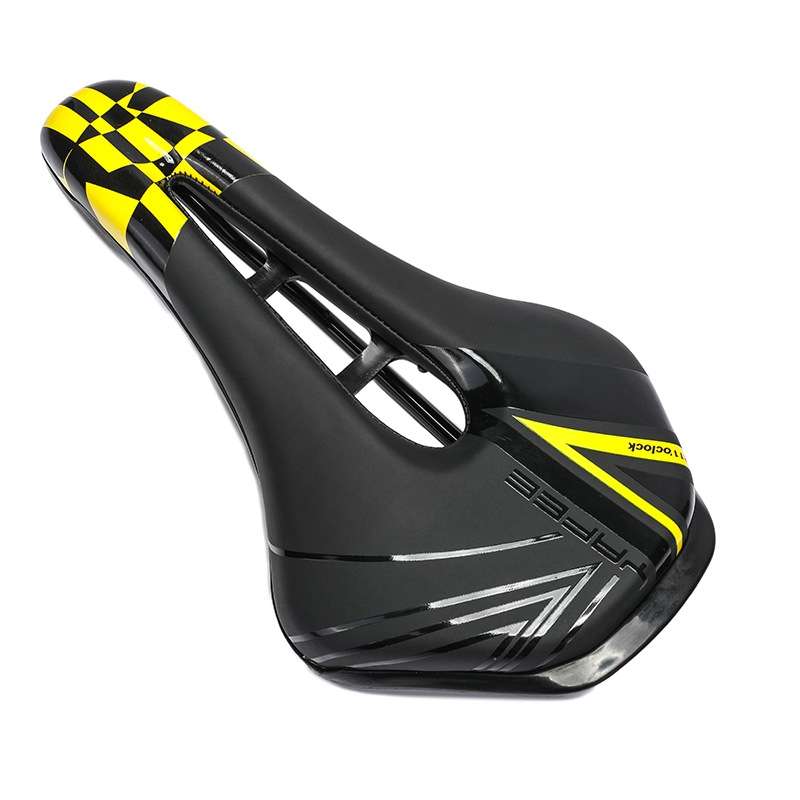 YAFEE YF-1128 Bicycle Seat Saddle Mountain Bike Seat(Red)