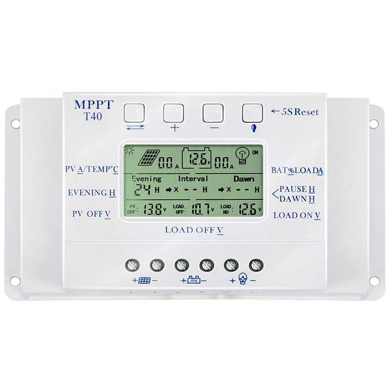 MPPT T40-40A Solar PWM Controller