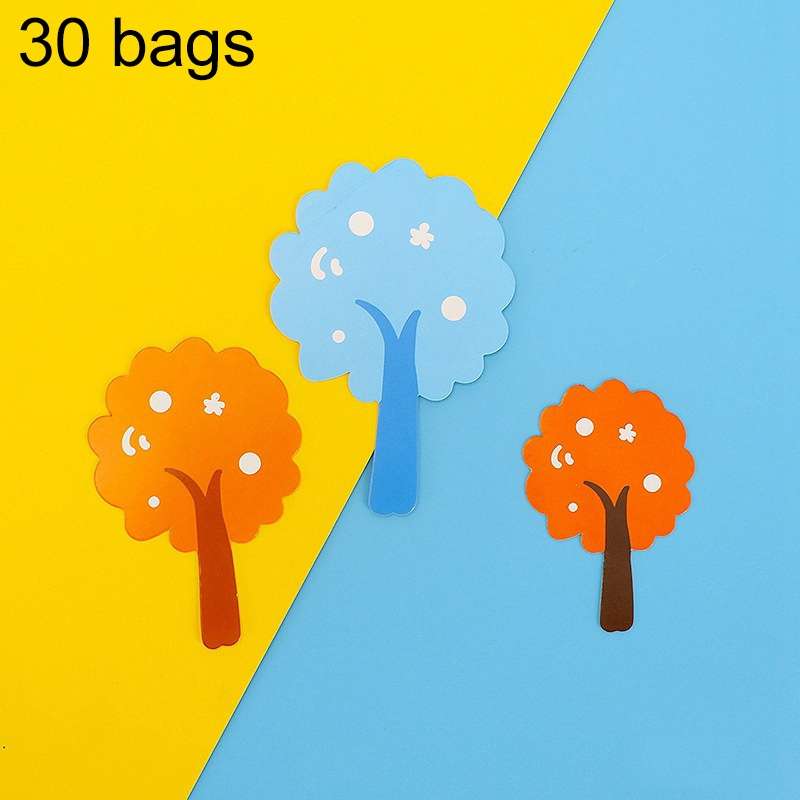 30 Bags Forest Tree Cake Insert Card Flag Insert Baking Decoration Birthday Cake Card Insert Cake De