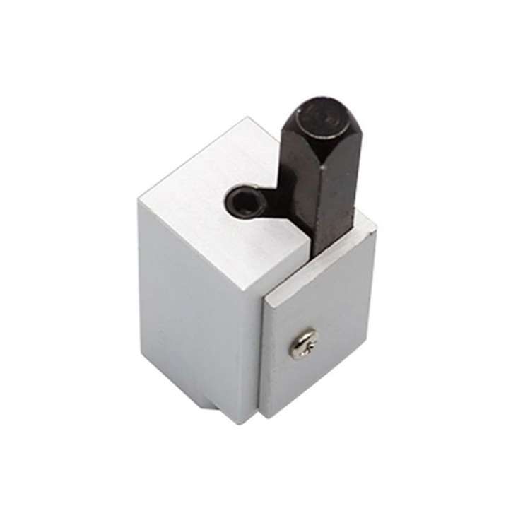 WF6774 Right-Angle Punch Chisel Embedded Hinge Door Lock Groove Woodworking Tool(Black)