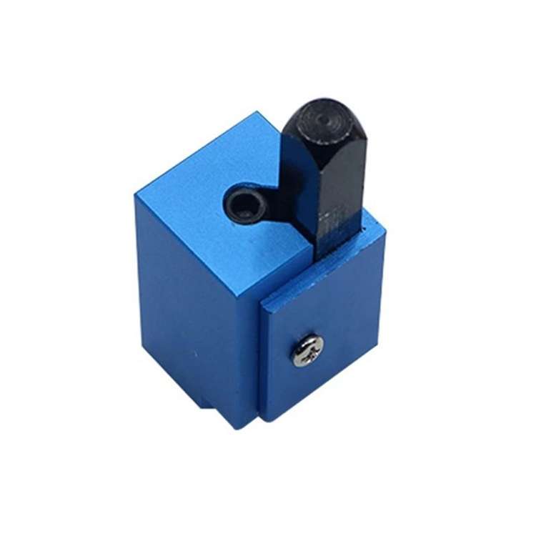 WF6774 Right-Angle Punch Chisel Embedded Hinge Door Lock Groove Woodworking Tool(Black)
