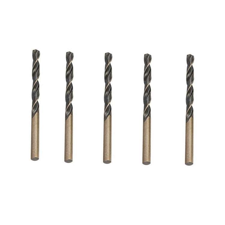 5 PCS 10mm Steel Plate High-Speed Steel 4341 Black Yellow Twist Drill
