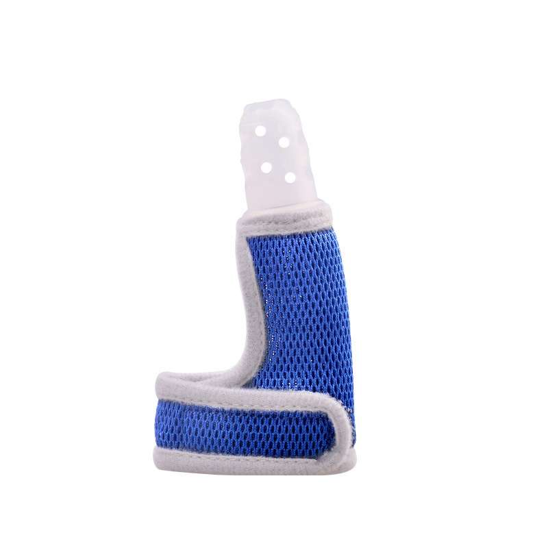ZT001 Baby Silicone Molar Finger Cots Children Anti-Bite Hand Breathable Thumb Cots Teether Maternal