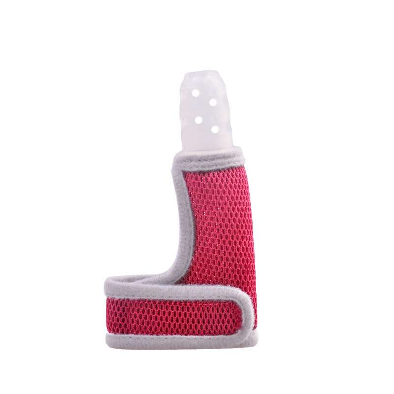 ZT001 Baby Silicone Molar Finger Cots Children Anti-Bite Hand Breathable Thumb Cots Teether Maternal