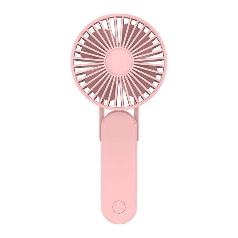 F1 USB Portable Lazy Hanging Neck Fan Mini Folding Handheld Fan(White)