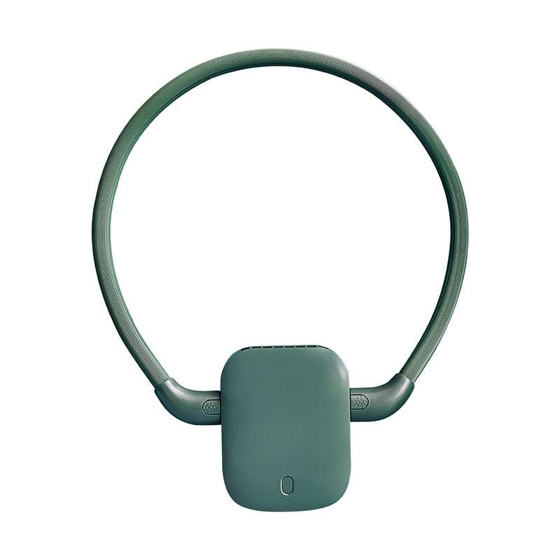 G1 USB Portable Sports Hanging Neck Fan(White)
