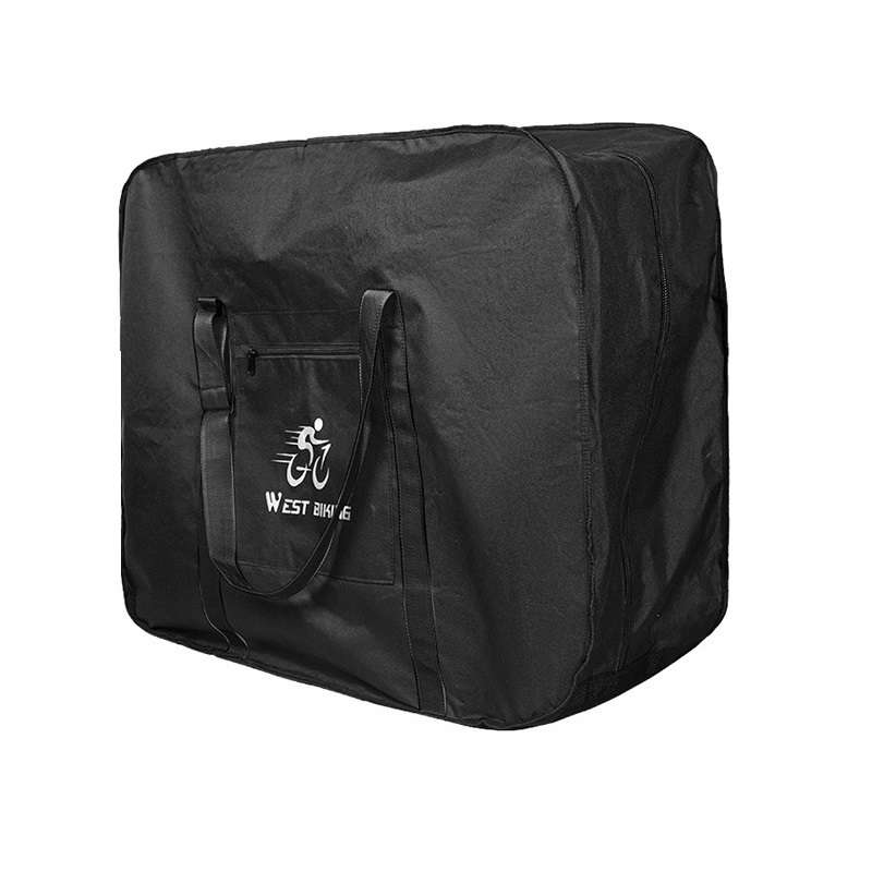 WEST BIKING Folding Bicycle Bag Bicycle Storage Bag Small Black