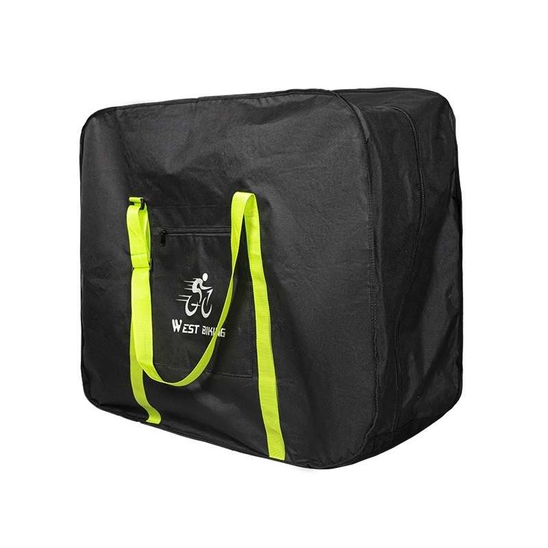 WEST BIKING Folding Bicycle Bag Bicycle Storage Bag Small Green