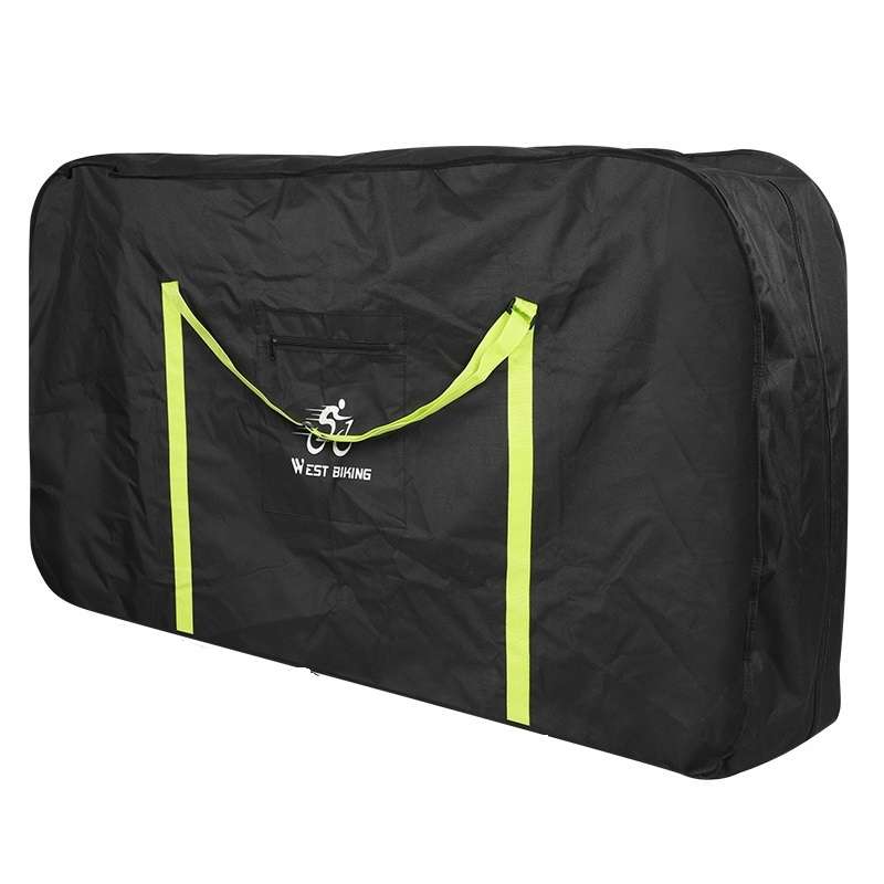 WEST BIKING Folding Bicycle Bag Bicycle Storage Bag Large Green