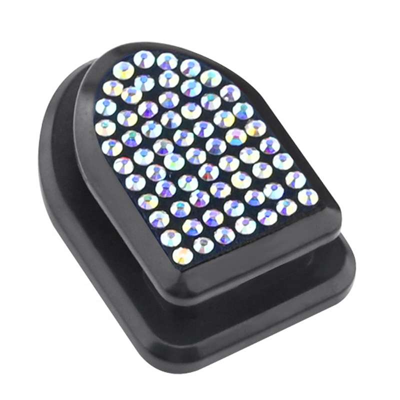 Diamond-Studded Car Hook Car Accessories Hook Seat Back Car Small Hook(Colorful Diamond)