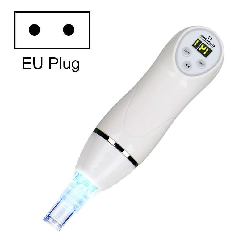 SC180 Diamond Micro-carved Dermabrasion Facial Cleansing Blackhead Pore Cleaner(UK Plug)