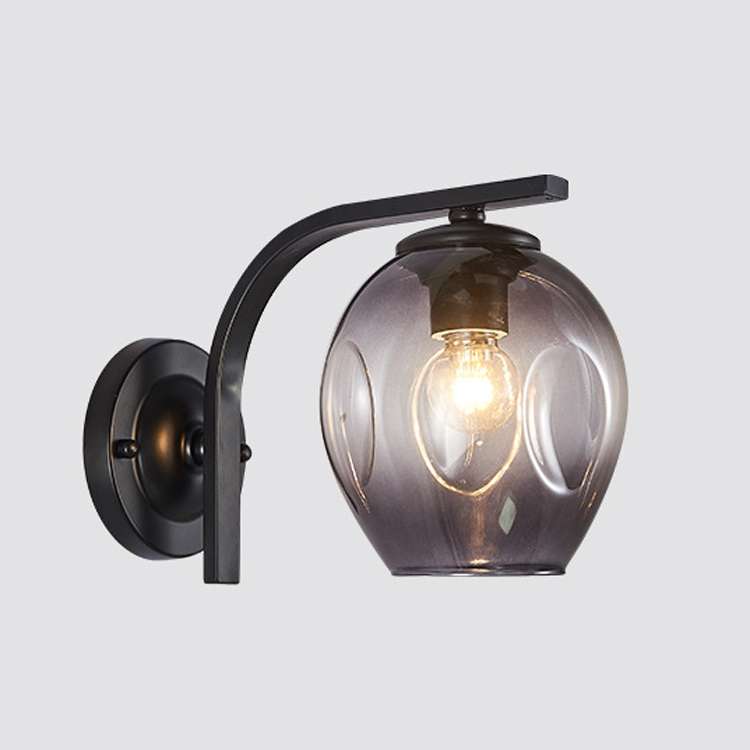 5W Warm Light Simple Bedroom Study Bedside Lamp LED Wall Lamp Creative Corridor Wall Lamp(2035 Gold