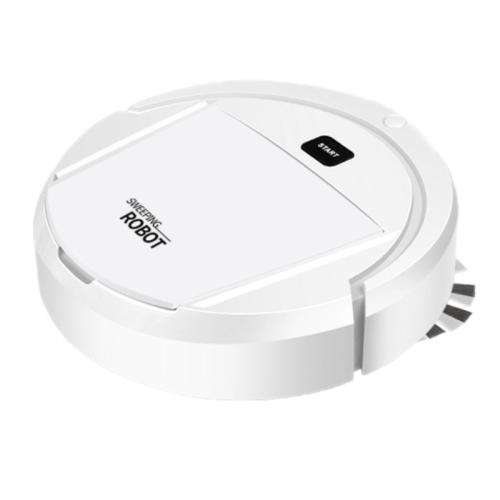 Household Automatic Smart Charging Sweeping Robot, Specification: 3 in 1White