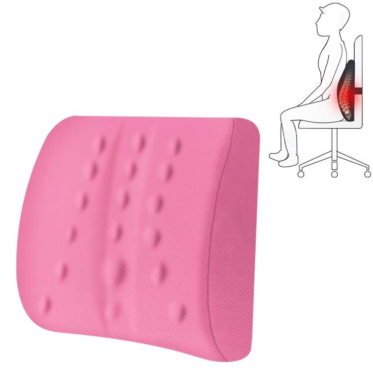 Lumbar Cushion Office Maternity Seat Cushion Car Lumbar Memory Foam Lumbar Pillow,Style: Standard (P