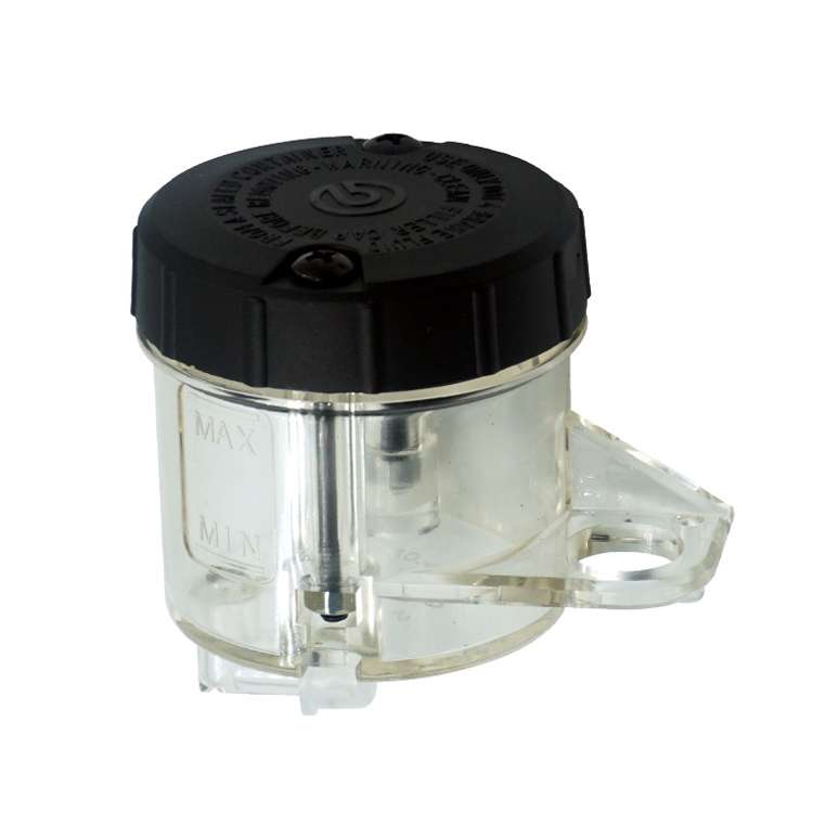 2 PCS Motorcycle Modified Parts Front Brake Oil Liquid Cup Direct Brake Pump Universal Oil Pot(Trans