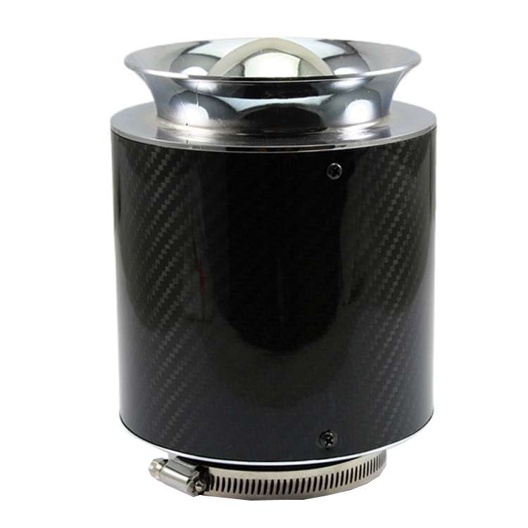 013 Car Universal Modified High Flow Carbon Fiber Mushroom Head Style Air Filter, Specification: Lar