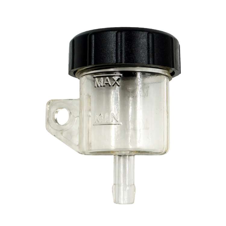 2 PCS Motorcycle Modification Accessories Off-Road Vehicle Large Displacement Straight Pump Transpar