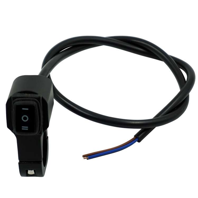 Motorcycle Modification Aluminum Alloy Waterproof Retro Switch Headlight Shot Light Discharge Switch