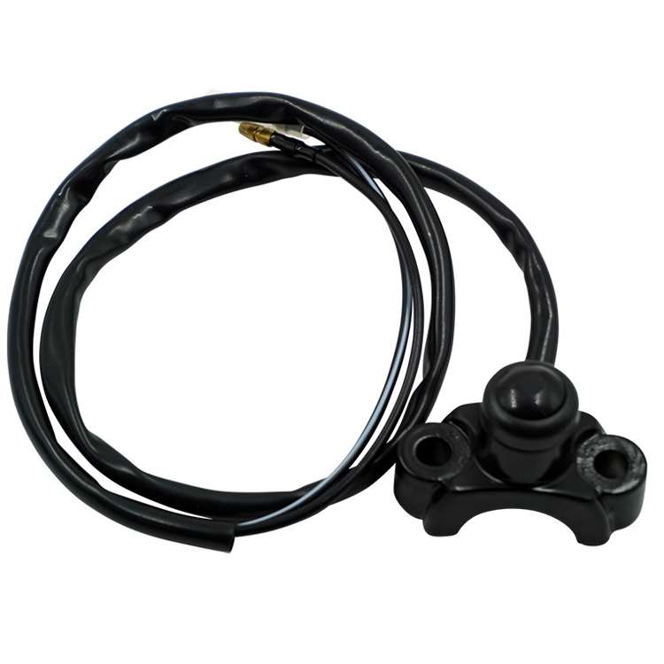 Motorcycle Modification Self-Locking Single Switch Headlight Fog Light Brake Light Emergency Light S