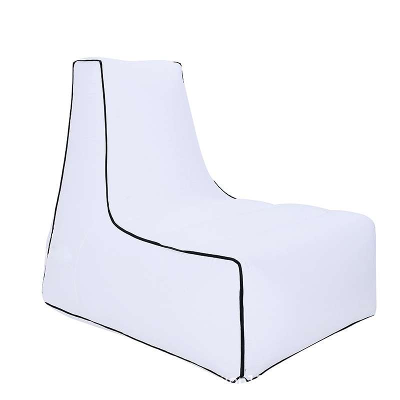 BB1082 Inflatable Sofa Inflatable Bed Outdoor Folding Portable Air Sofa Size: 85 x 80 x 75cm(Pink)