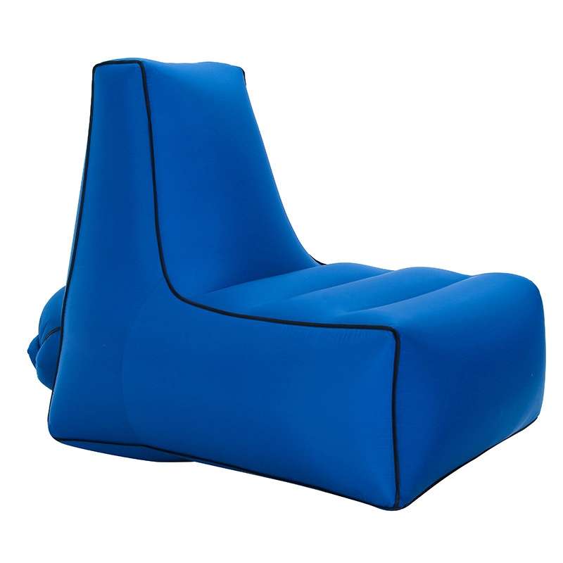 BB1082 Inflatable Sofa Inflatable Bed Outdoor Folding Portable Air Sofa Size: 85 x 80 x 75cm(Pink)