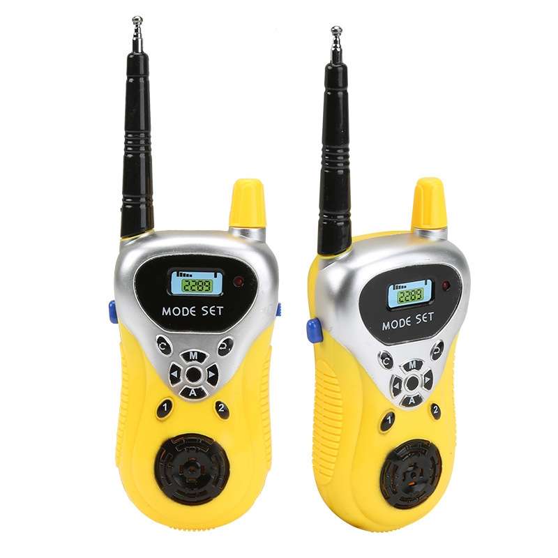 1 Pair Intelligent Wireless Call Walkie-Talkie Remote Dialogue Interactive Children Toys(Blue)