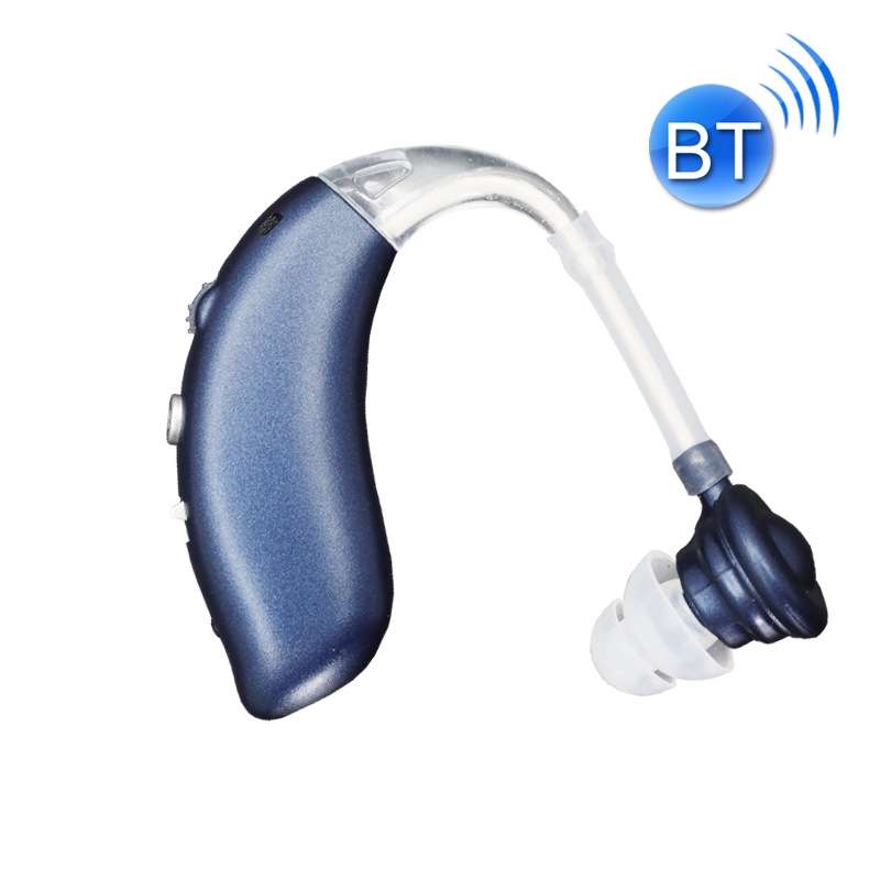 G25 Bluetooth Hearing Aid Elderly Sound Amplifier Sound Collector, Colour: EU Plug(Skin Color)